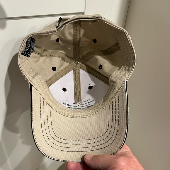 The Dunes Myrtle Beach Beige Cap with Green Logo - Picture 6 of 6